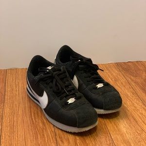 Black nylon Nike Cortez